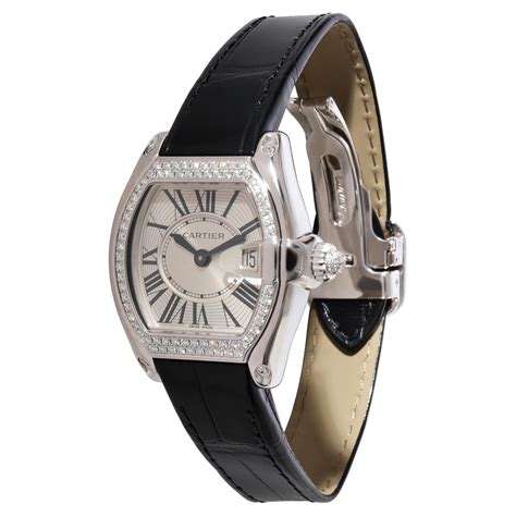 cartier roadster white gold